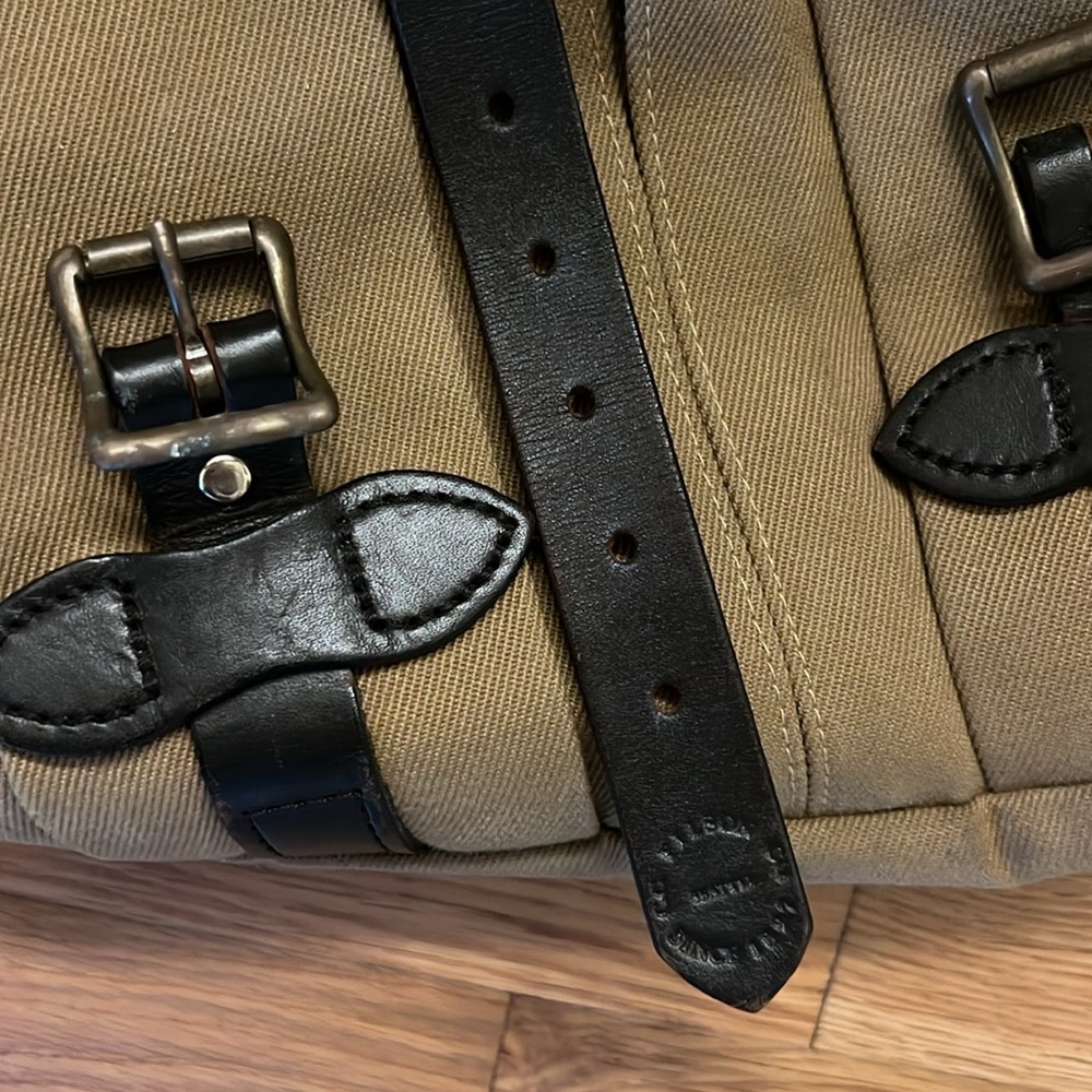 Filson Rugged Twill Rucksack Backpack Tan - Picture 6 of 16